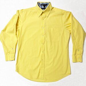 Tommy Hilfiger Dress Shirt Mens Size 15.5 32/33 M Lifetime Collar Button